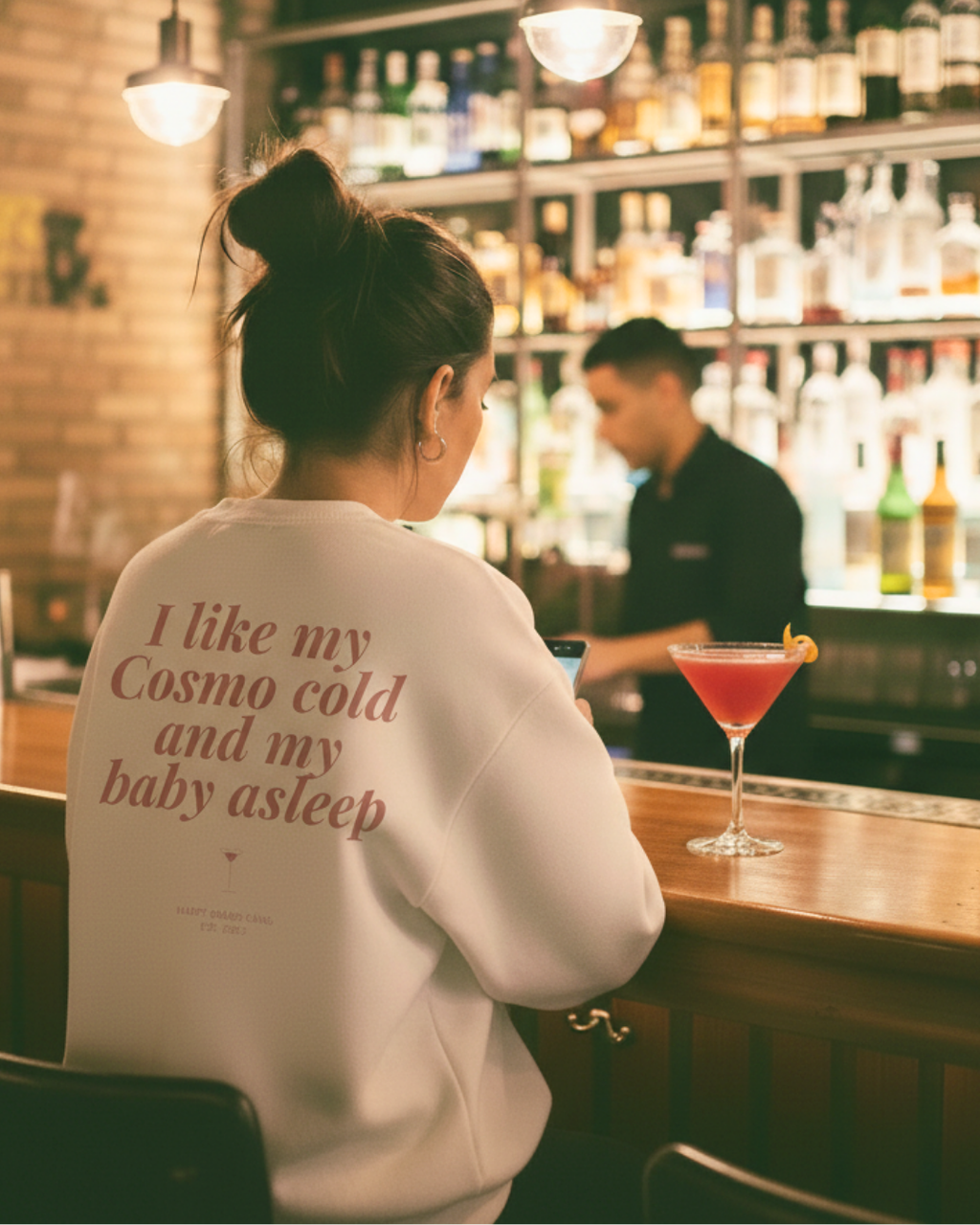 I LIKE MY COSMO COLD