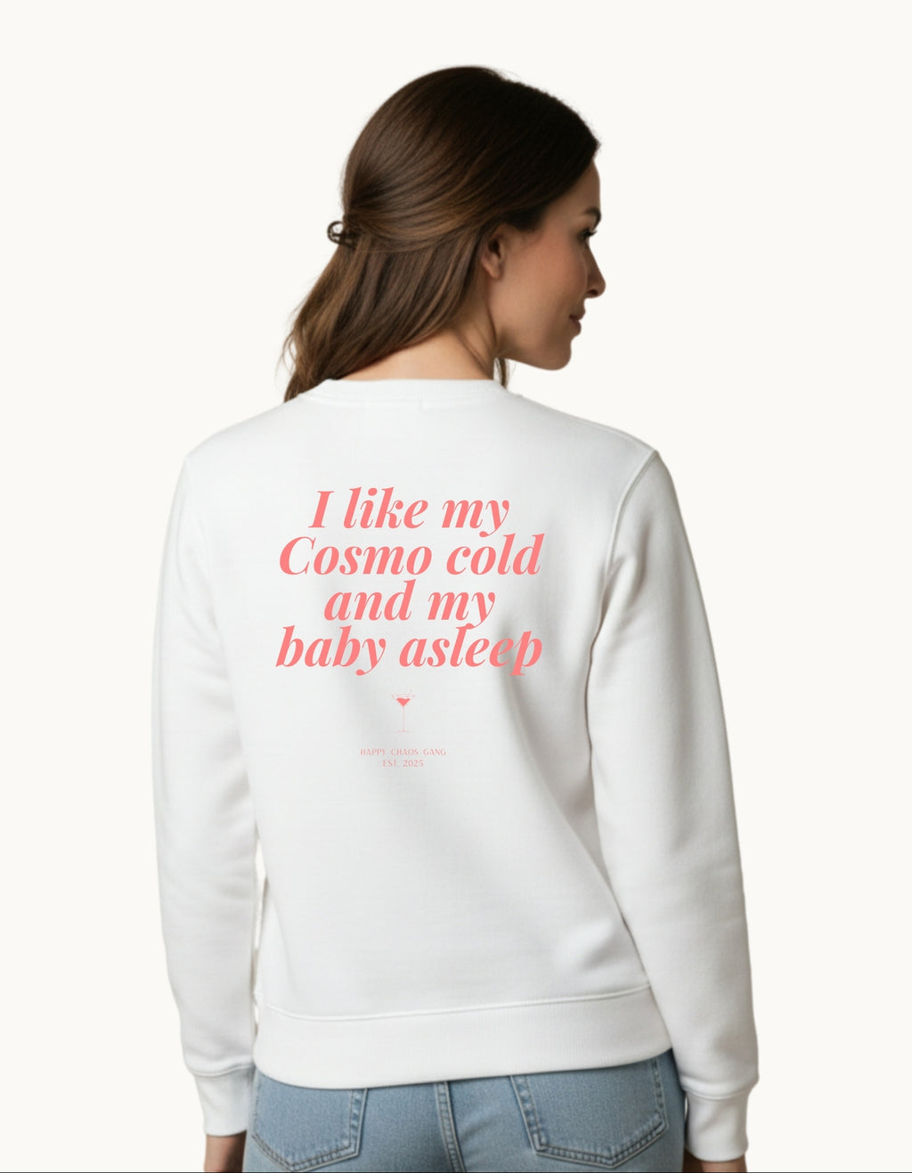 I like my Cosmo cold and my baby asleep