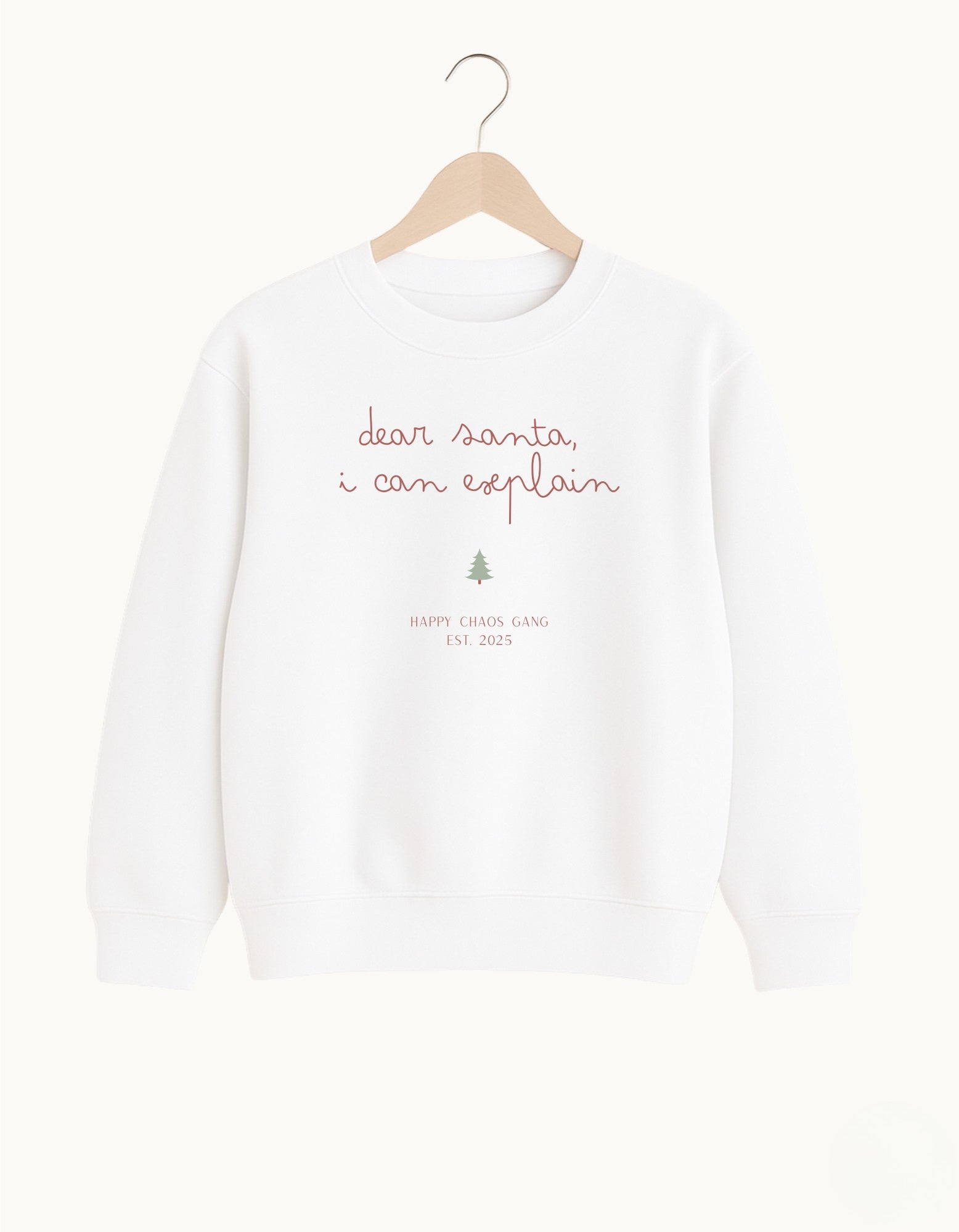 Dear Santa, I Can Explain Adult Sweater