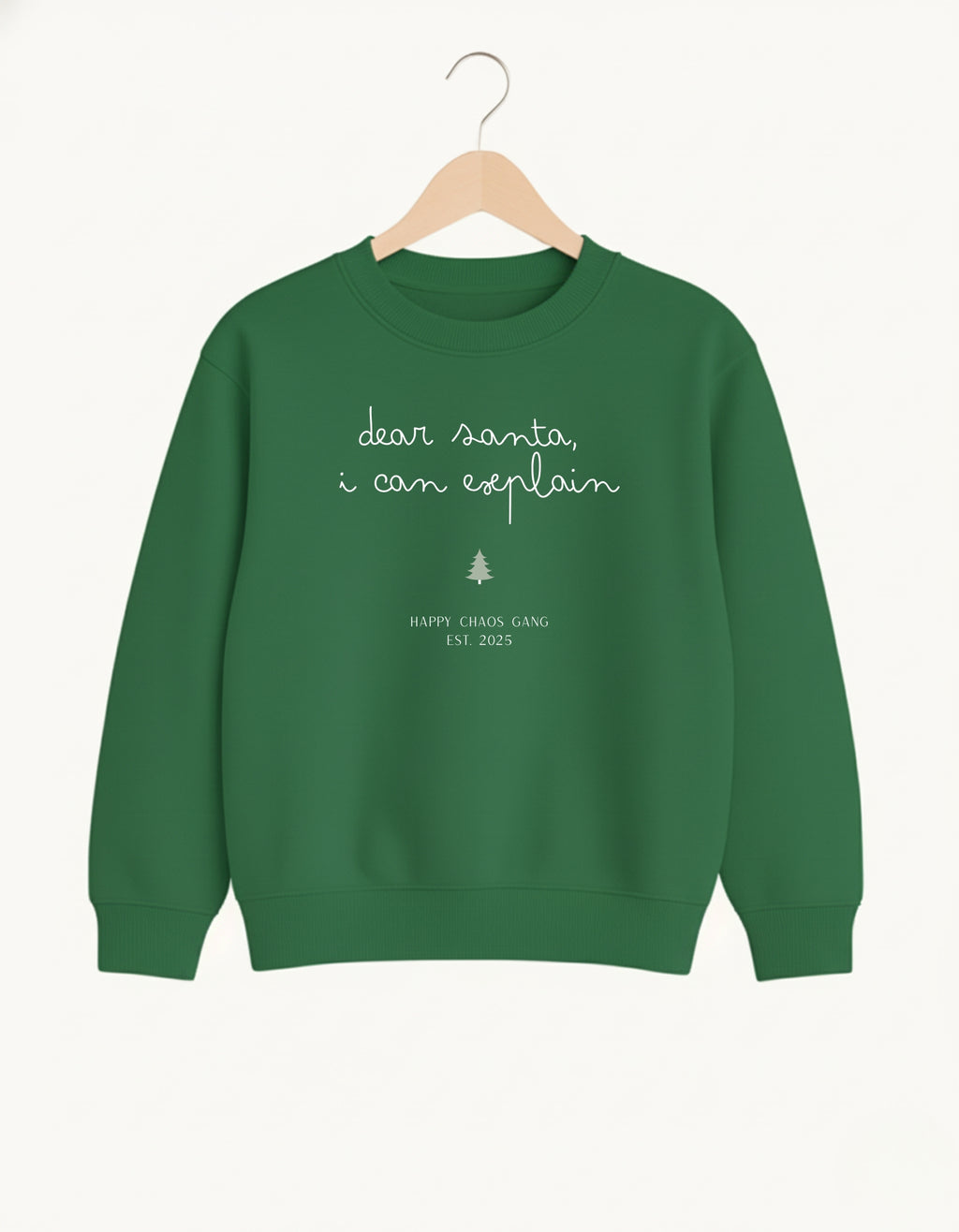 Dear Santa, I Can Explain Adult Sweater