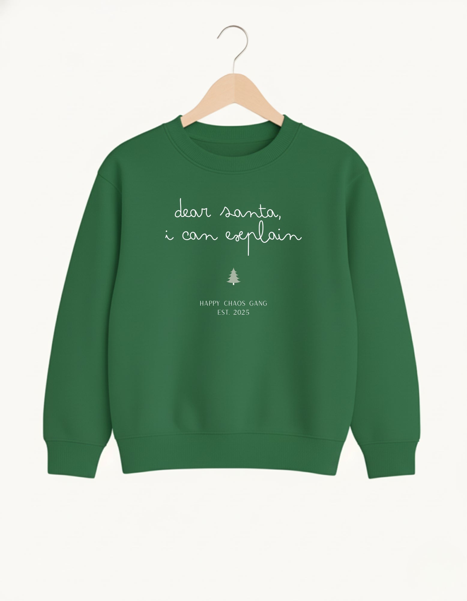 Dear Santa, I Can Explain Adult Sweater